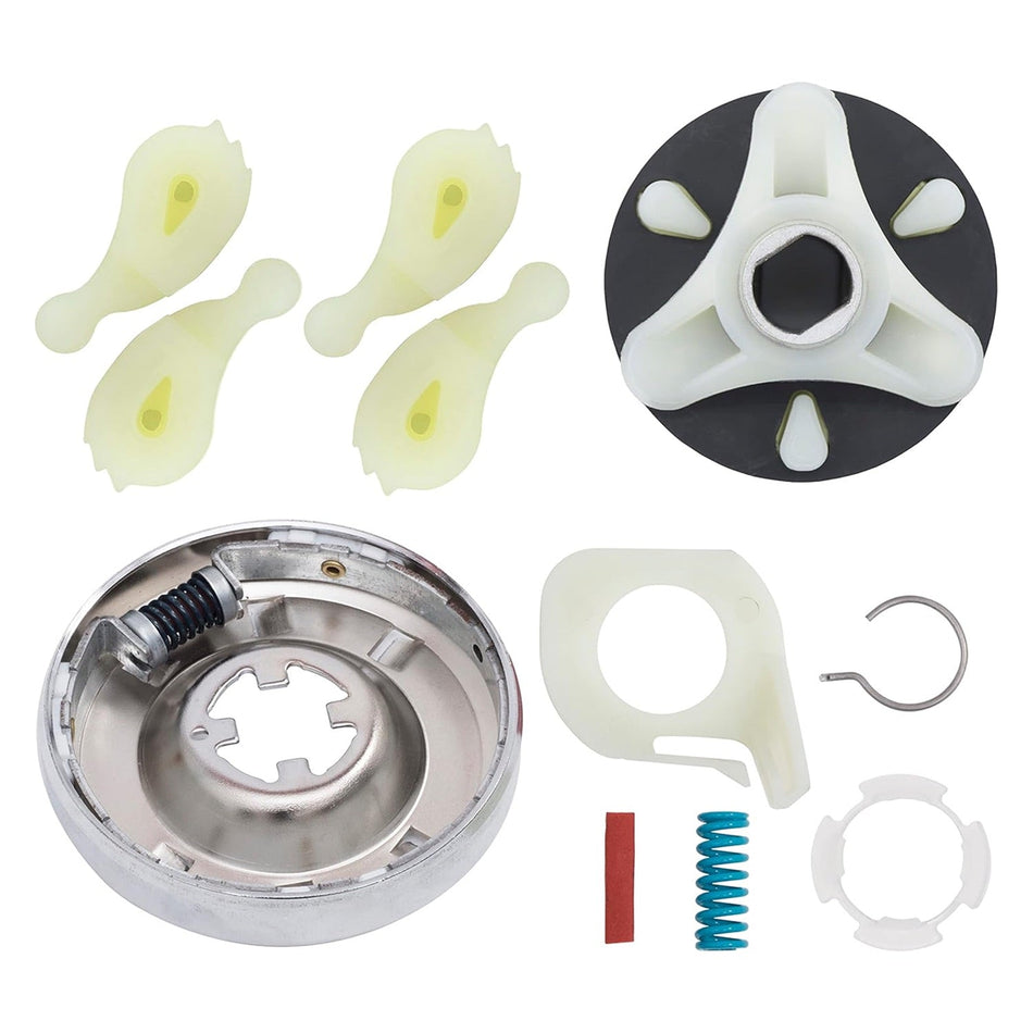 285785 285753A 4Pcs 80040 Washer Clutch Kit with Motor Coupling Agitator Dogs