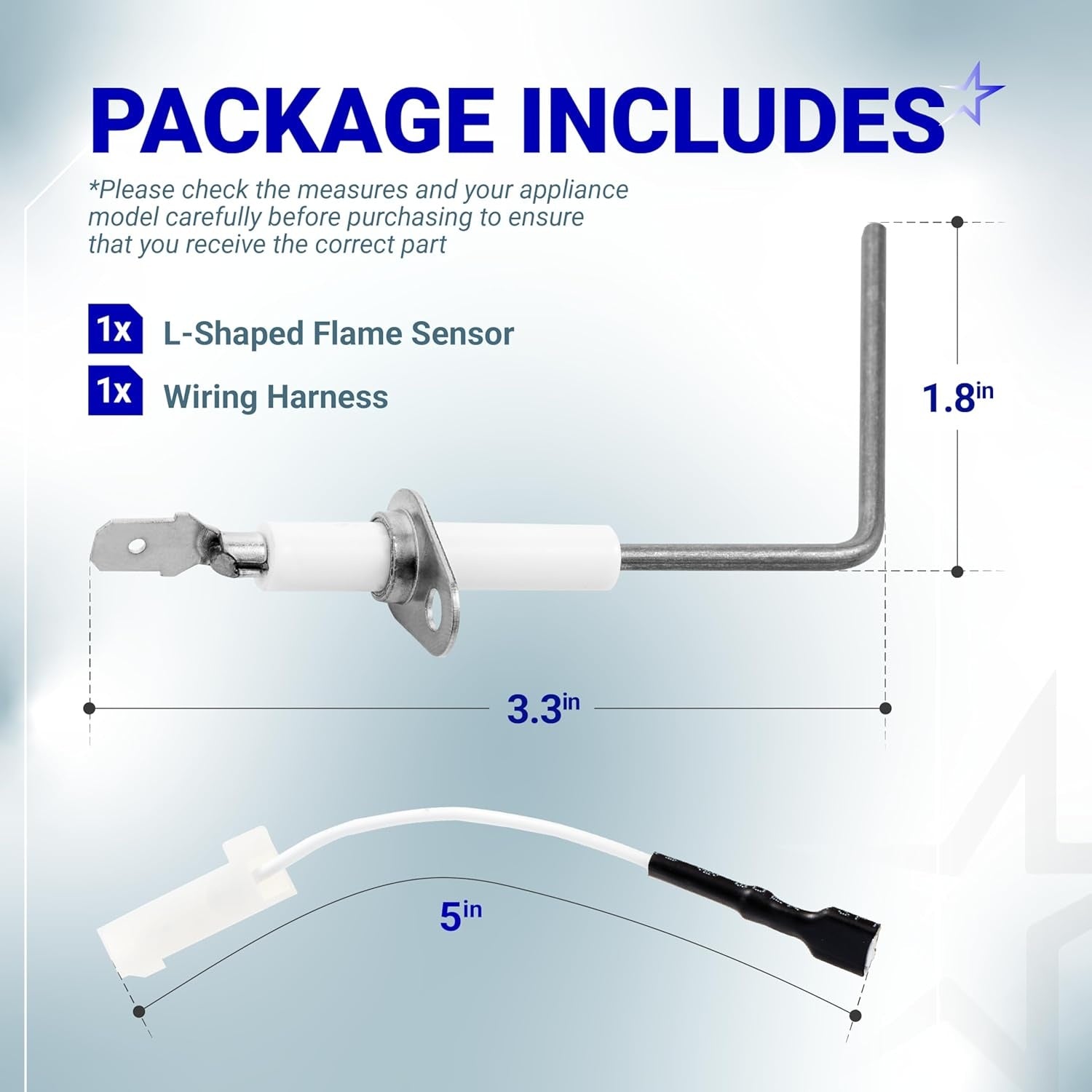 LH680014 LH680534 Furnace Flame Sensor Replacement