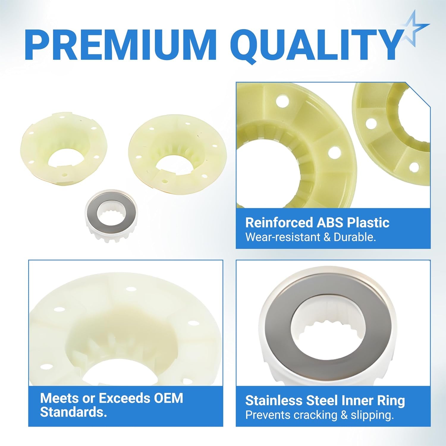W10820039 280145 Washer Hub Kit for Whirlpool Kenmore