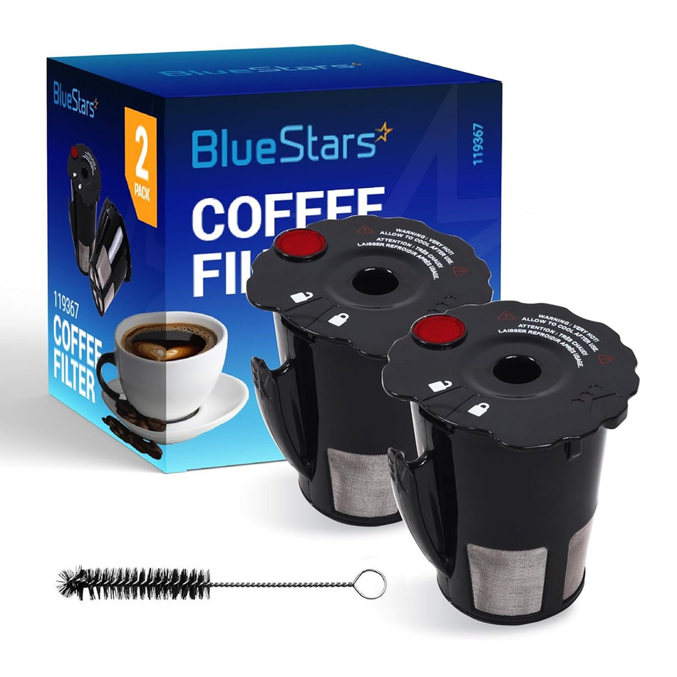 2-pack 119367 Reusable Coffee Keurig Filter