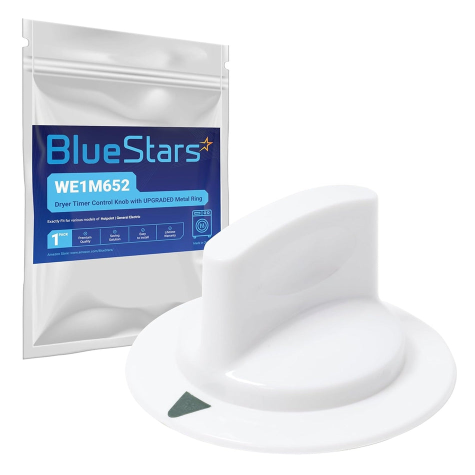 WE1M652 Dryer Timer Control Knob