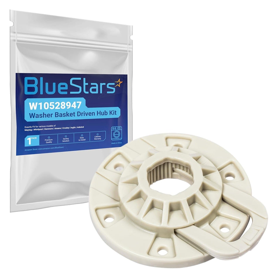[Holiday Deal] - W10528947 W10396887 Washer Basket Driven Hub Kit