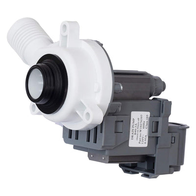 W10276397 washer drain pump for Whirlpool, Kenmore, and Maytag washing machines.